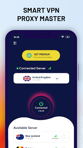 اسکرین شات 8 برنامه Smart Vpn Proxy Master : Vpn unblock website free
