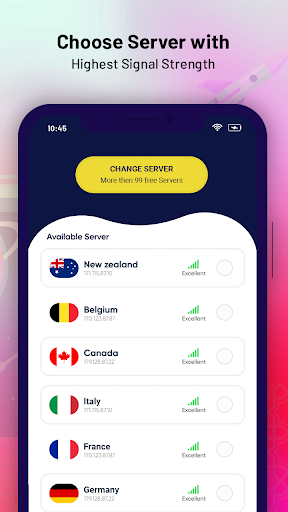 اسکرین شات 4 برنامه Smart Vpn Proxy Master : Vpn unblock website free