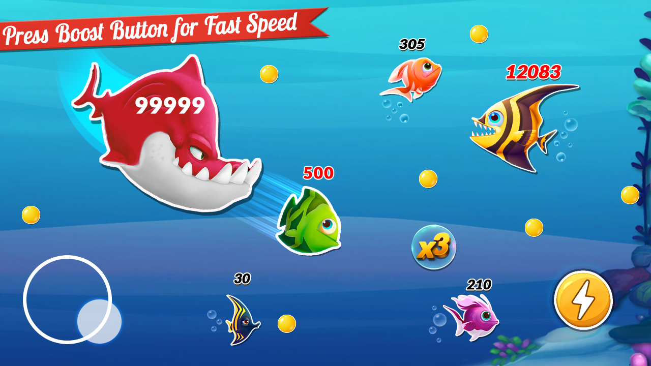 اسکرین شات 1 بازی Fish.IO Multiplayer Shark Game