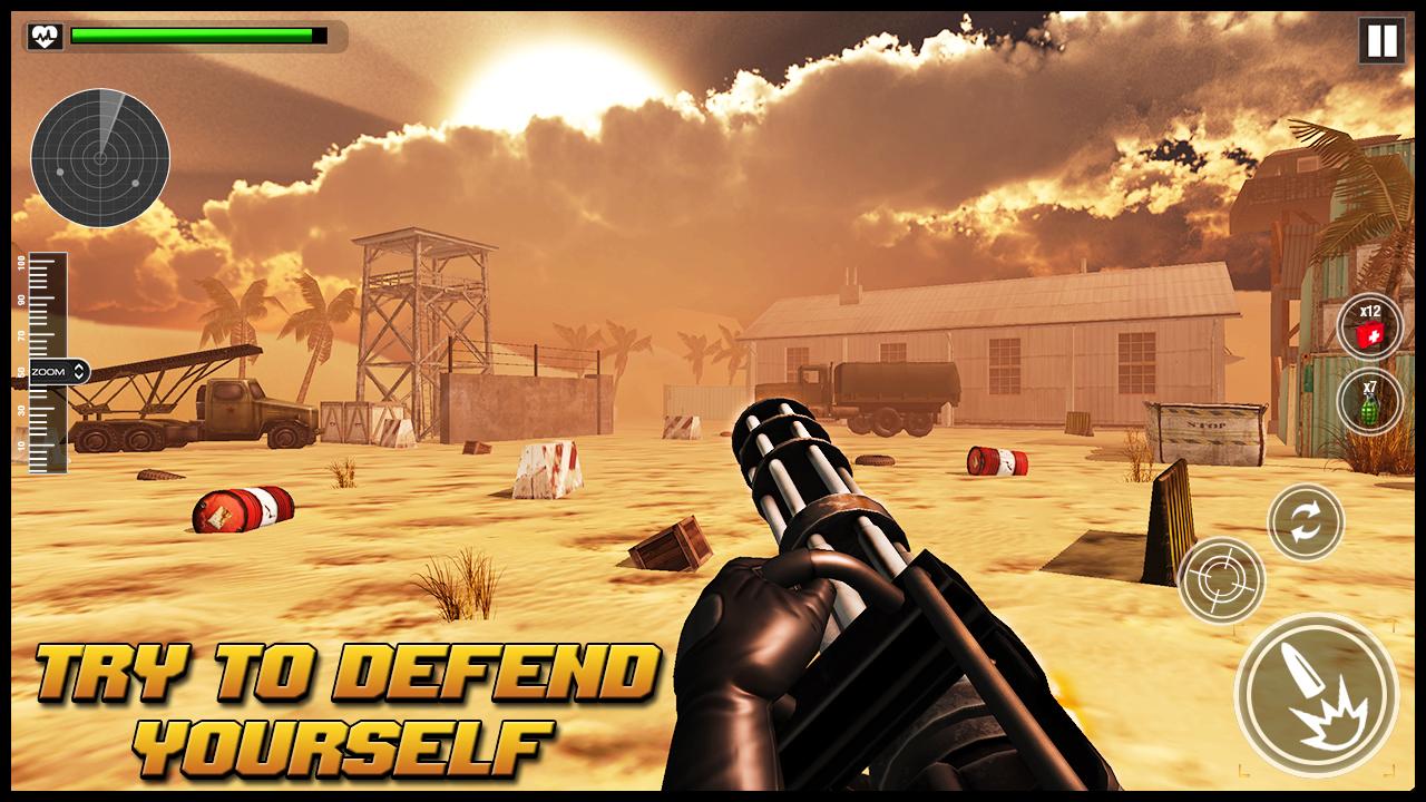اسکرین شات 3 بازی Machine Guns Fire: Gun Games