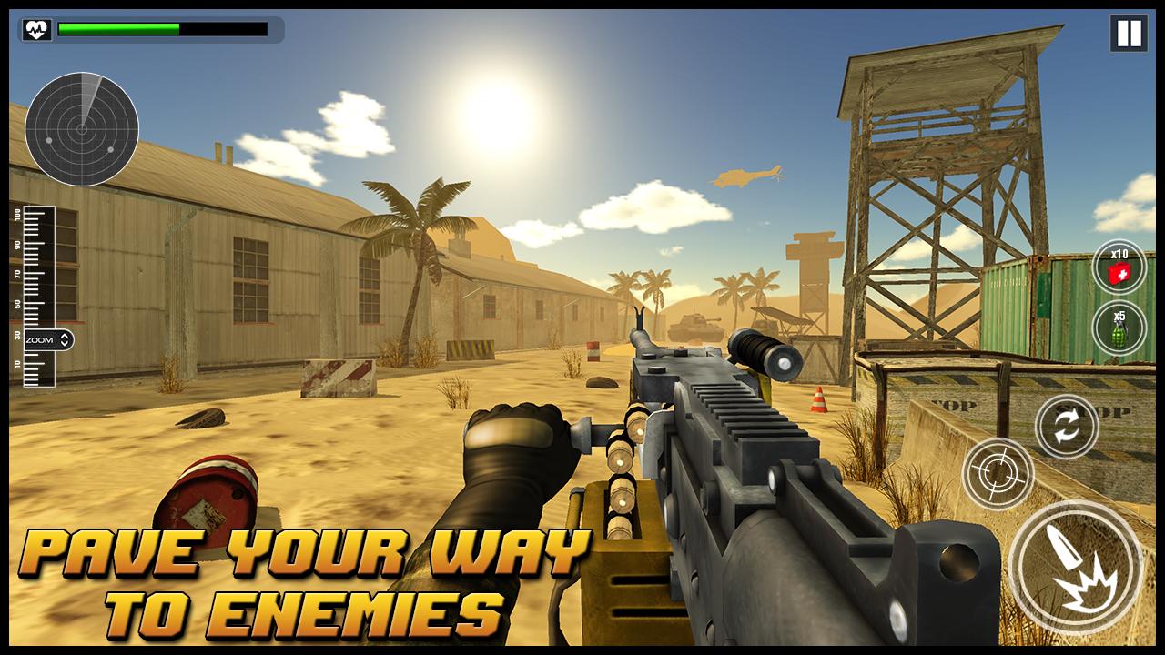 اسکرین شات 2 بازی Machine Guns Fire: Gun Games