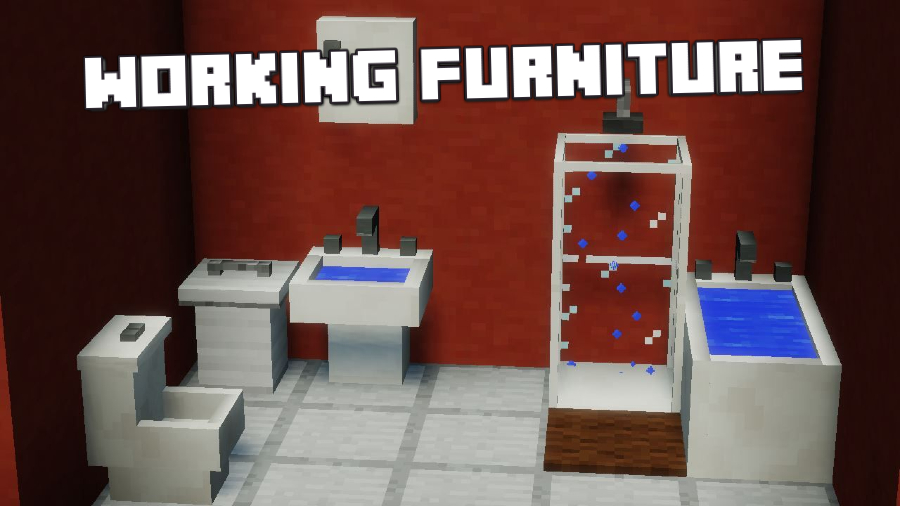 اسکرین شات 1 برنامه Furniture Mod Crafty