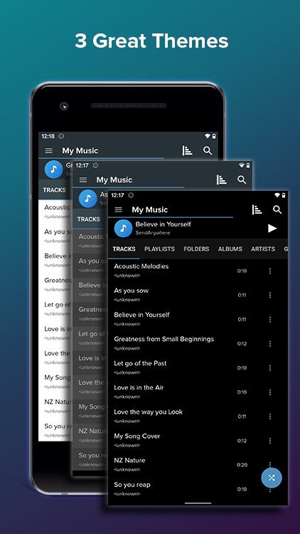 اسکرین شات 7 برنامه Music Player - MP3 Player
