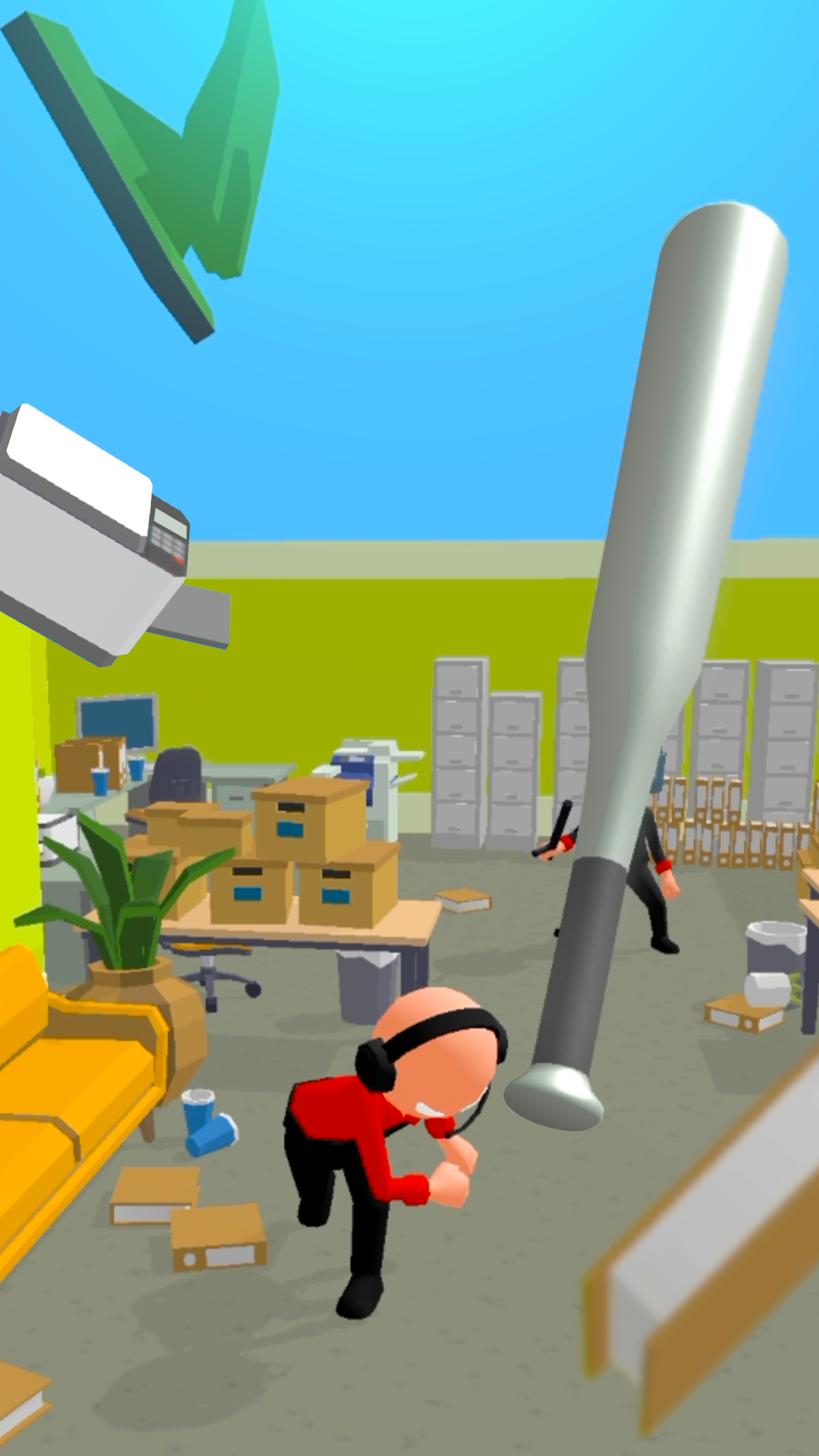 اسکرین شات 4 بازی Crazy Office — Slap & Smash