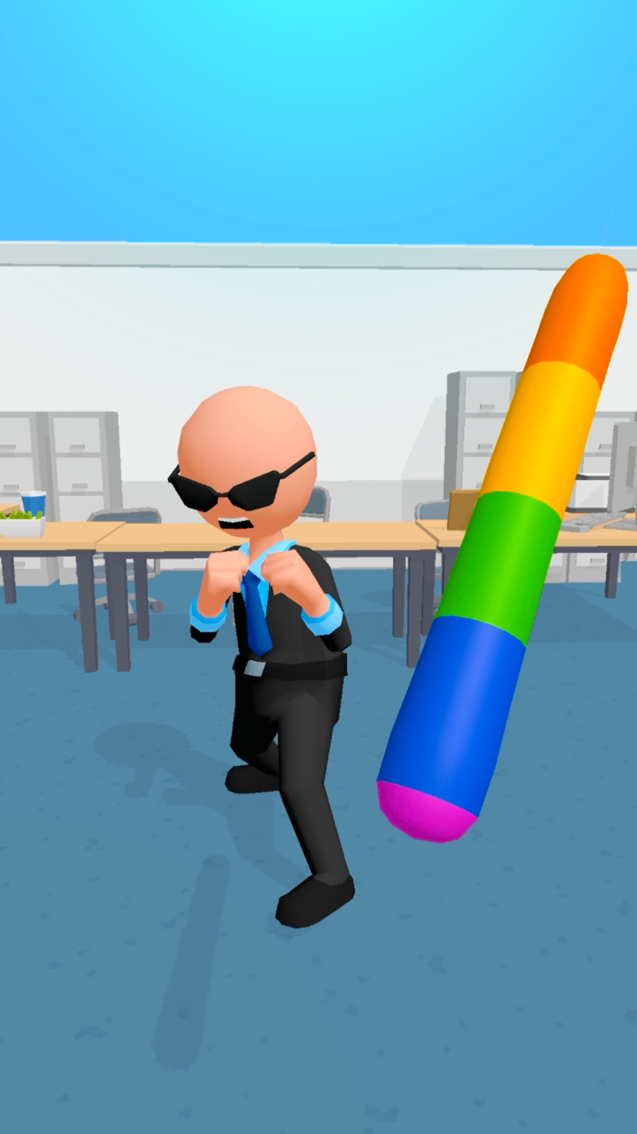 اسکرین شات 1 بازی Crazy Office — Slap & Smash