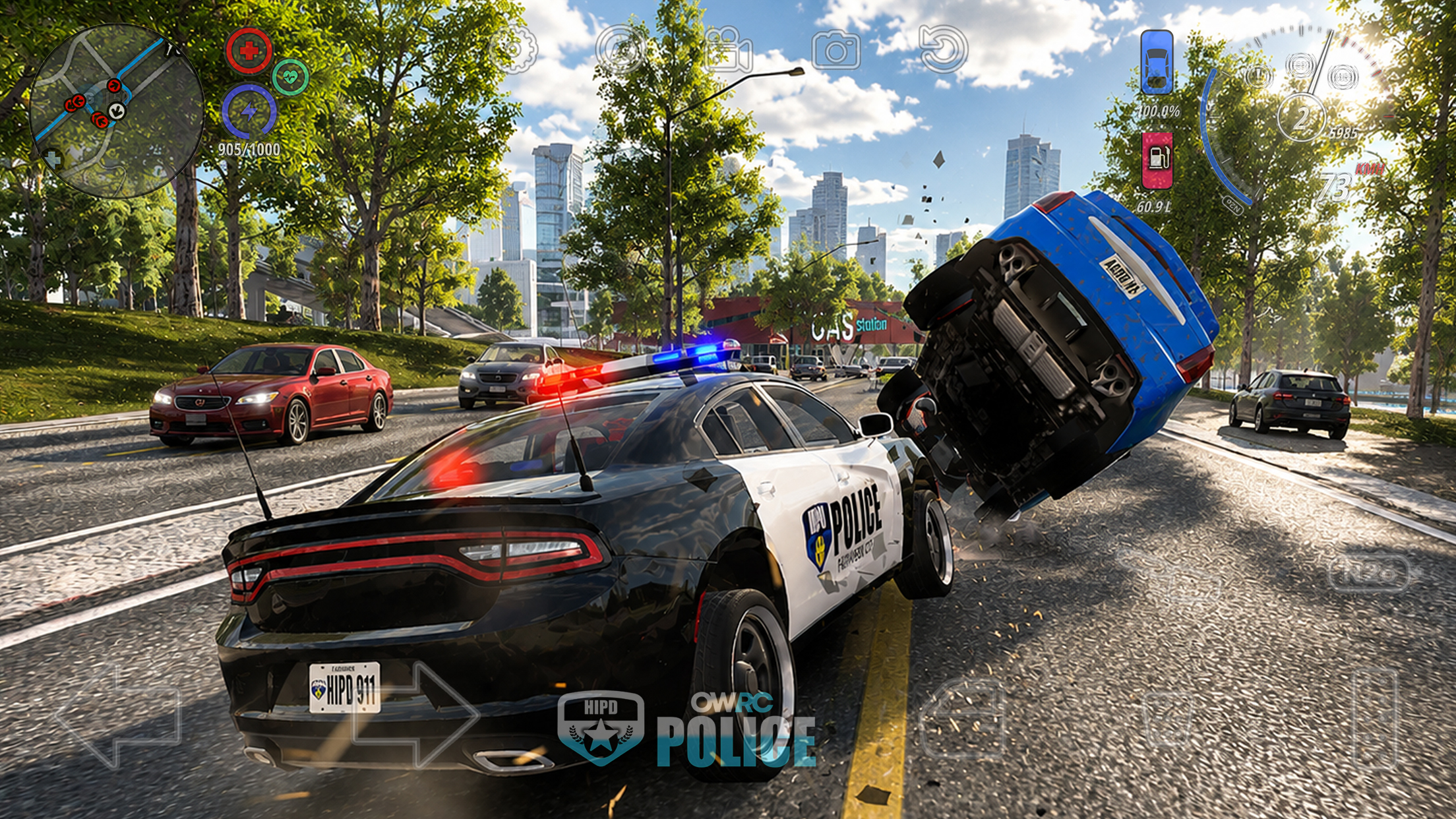 اسکرین شات 2 بازی OWRC Police: Chase Simulator