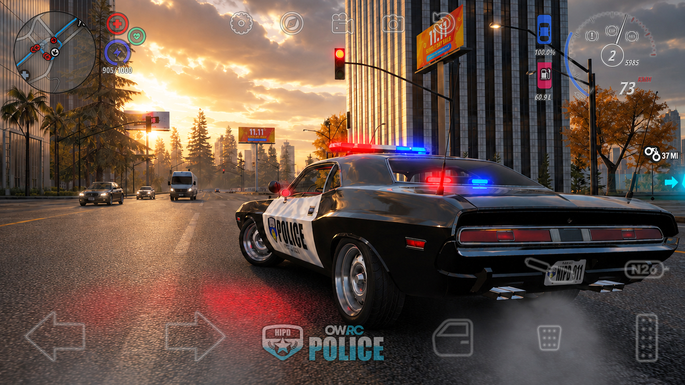 اسکرین شات 5 بازی OWRC Police: Chase Simulator