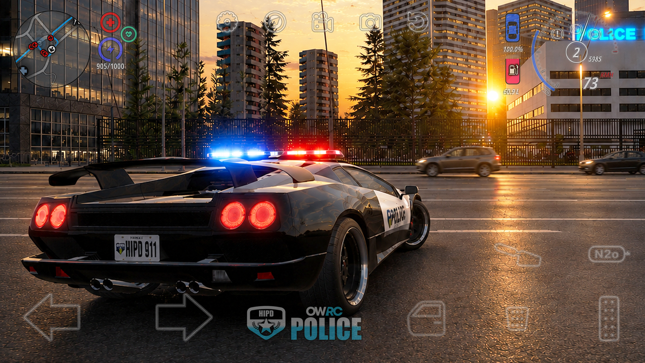 اسکرین شات 1 بازی OWRC Police: Chase Simulator