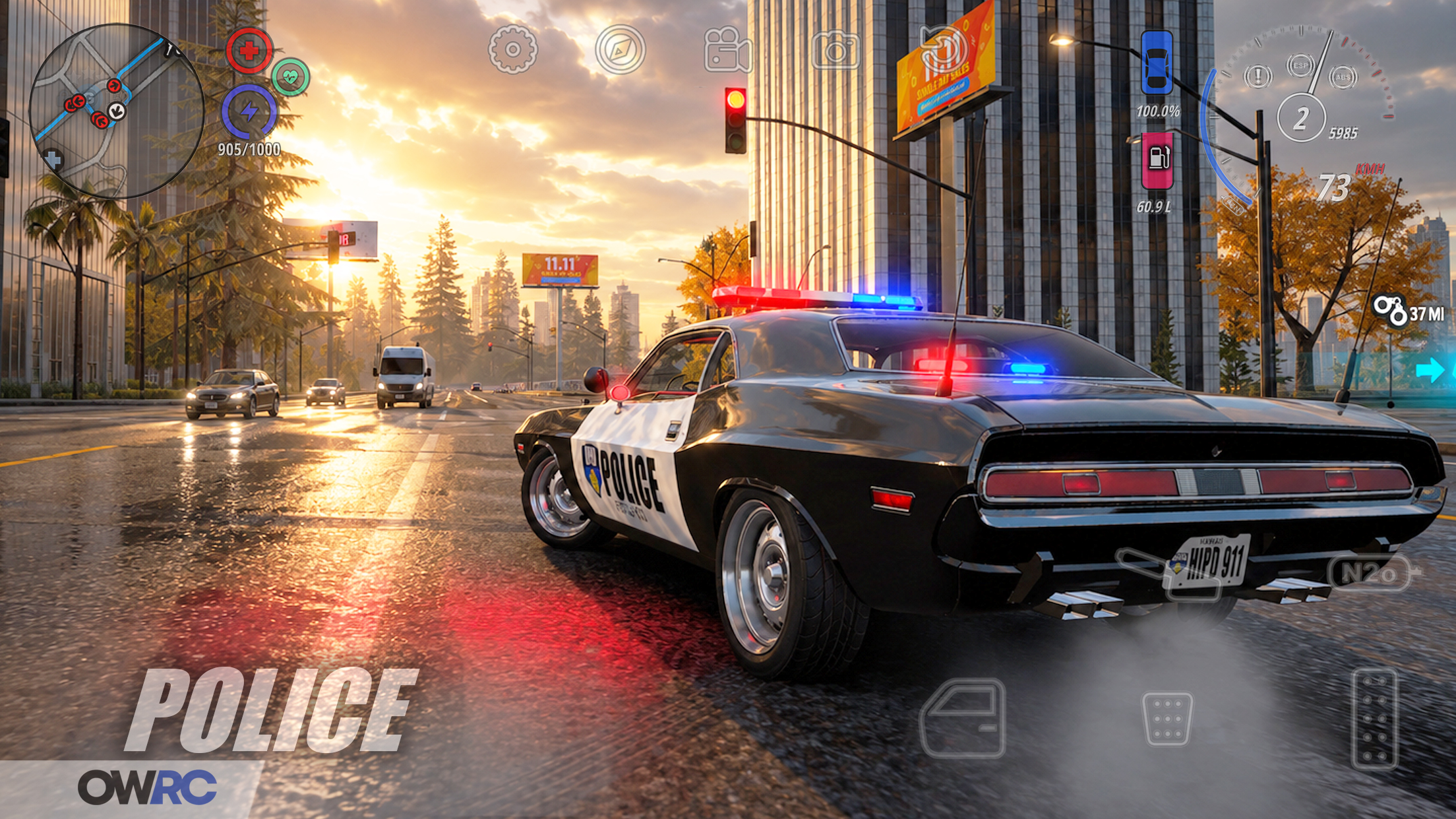 اسکرین شات 6 بازی OWRC Police: Chase Simulator