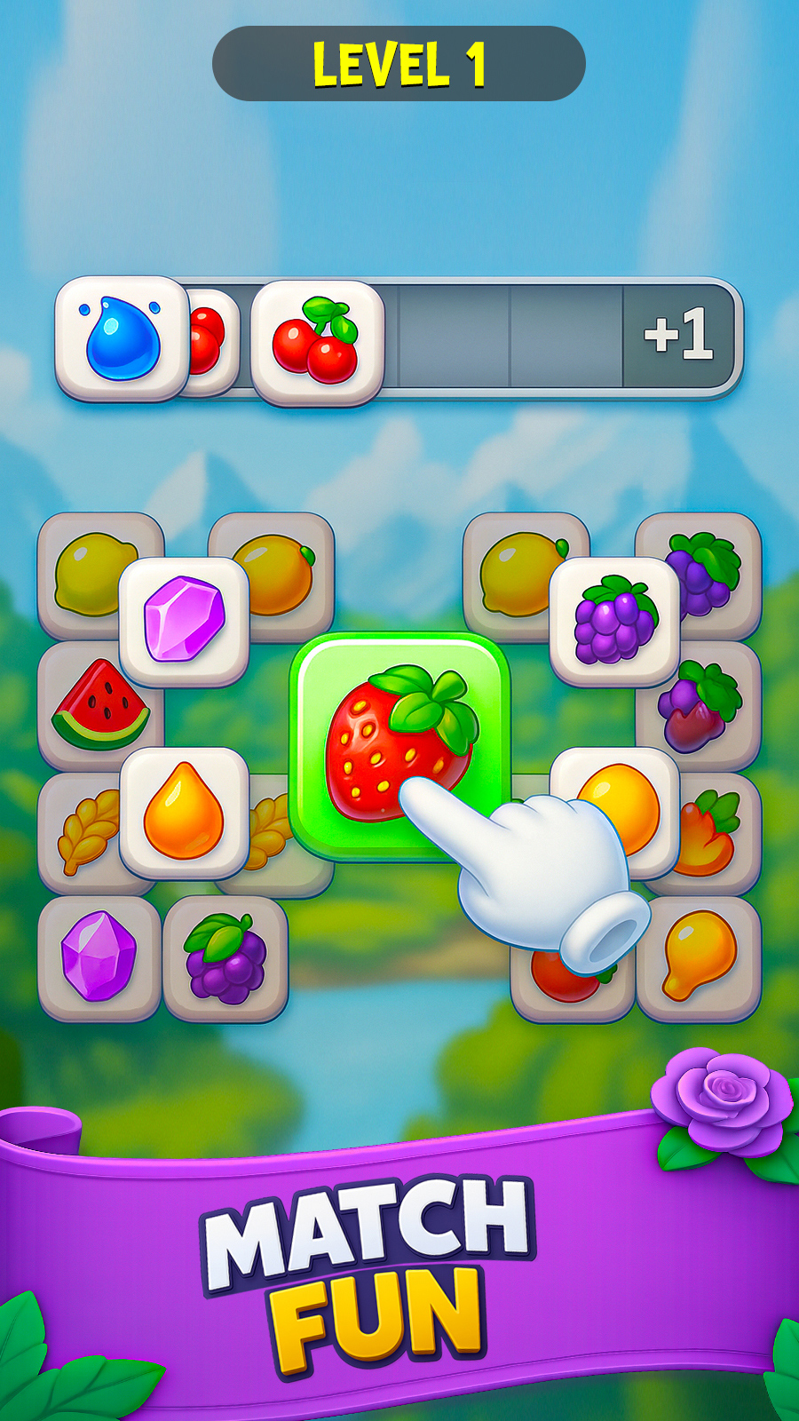 اسکرین شات 1 برنامه Triple Tile Match Puzzle