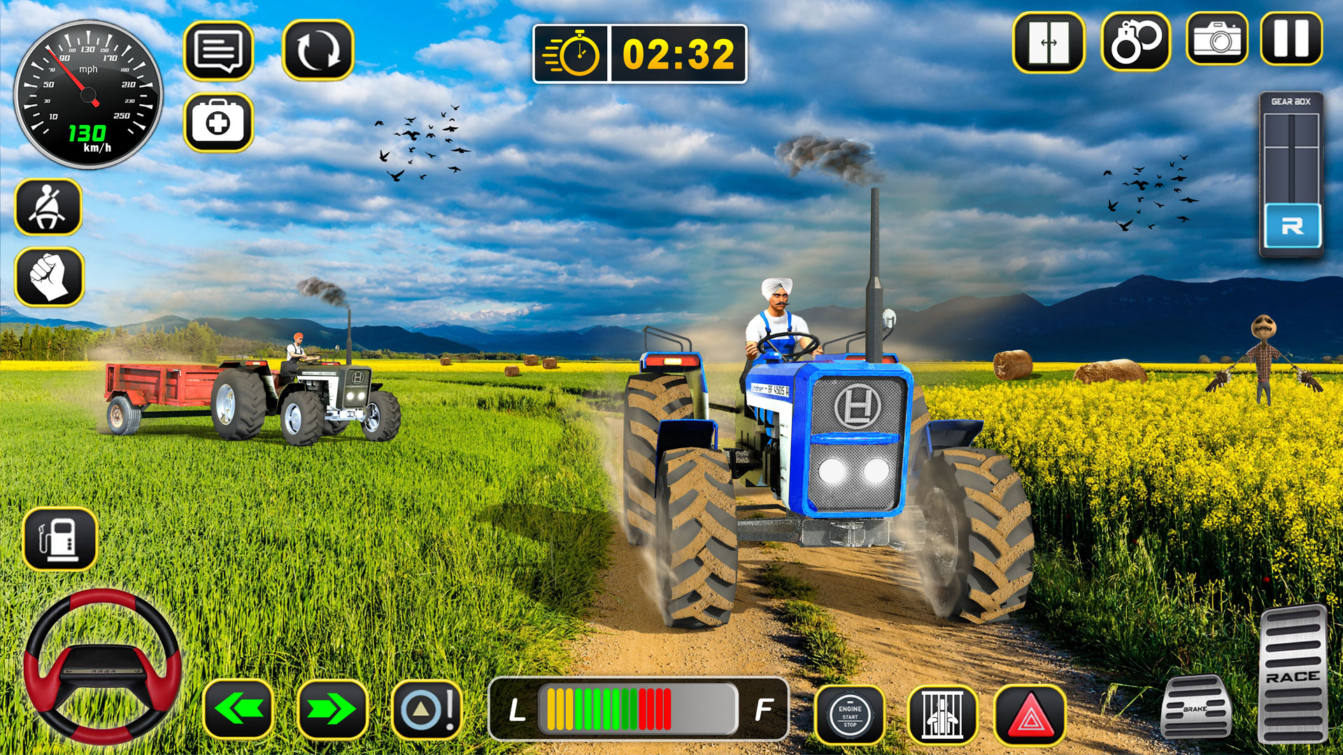 اسکرین شات 1 بازی Farming Games: Tractor Game 3D