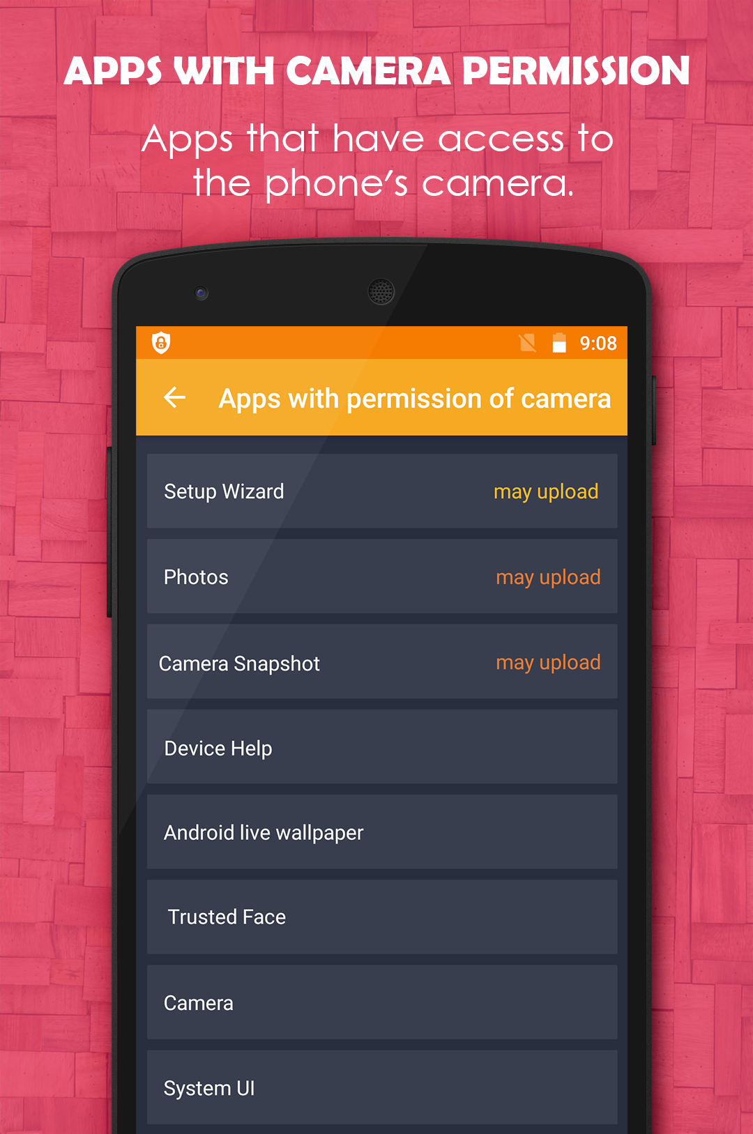 اسکرین شات 4 برنامه Camera Blocker