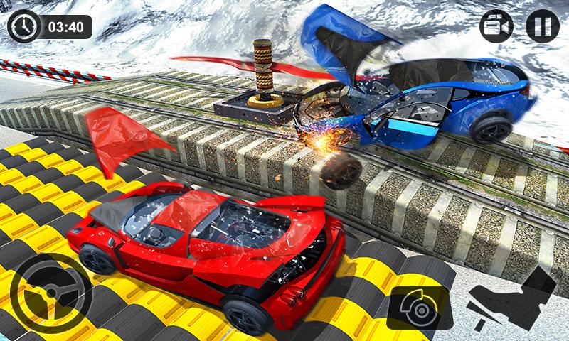 اسکرین شات 5 برنامه Speed Bump Crash Challenge
