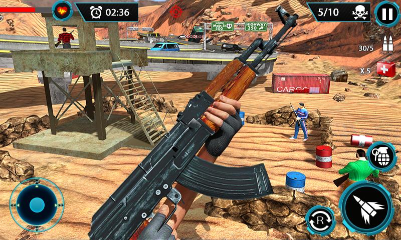 اسکرین شات 4 بازی FPS Terrorist Secret Mission