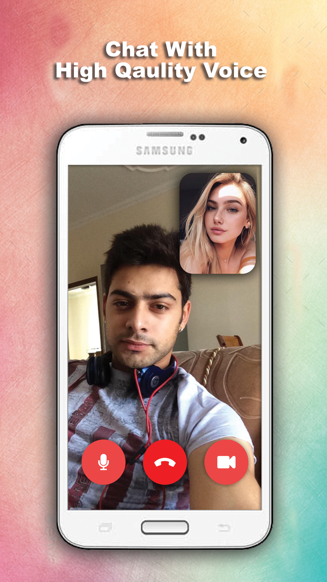 اسکرین شات 3 برنامه Random Video Chat