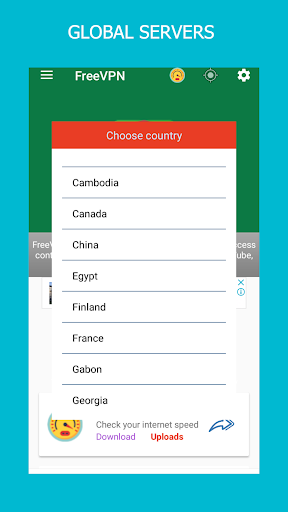 اسکرین شات 2 برنامه Freevpn - Free unlimited vpn proxy