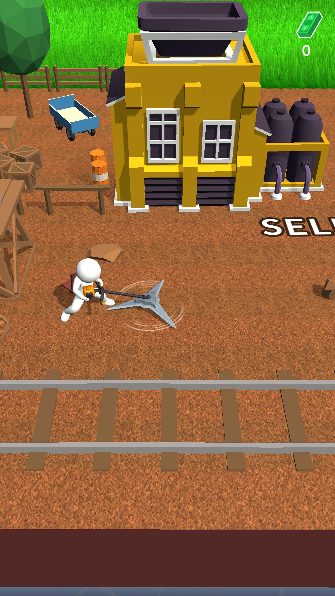 اسکرین شات 5 بازی Stone Grass: Lawn Mower Game