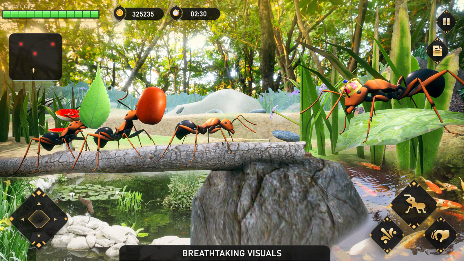 اسکرین شات 3 بازی Ants Army Simulator: Ant Games