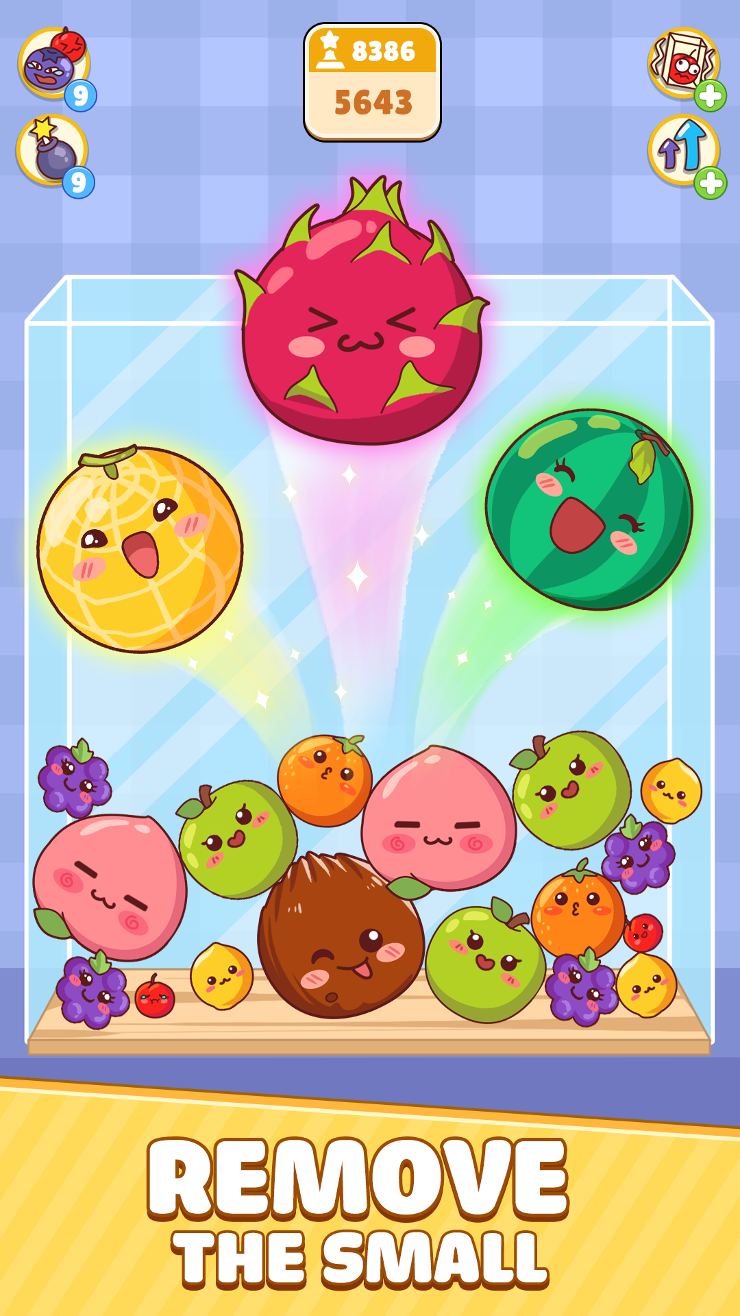 اسکرین شات 3 بازی Fruit Merge: Drop Master