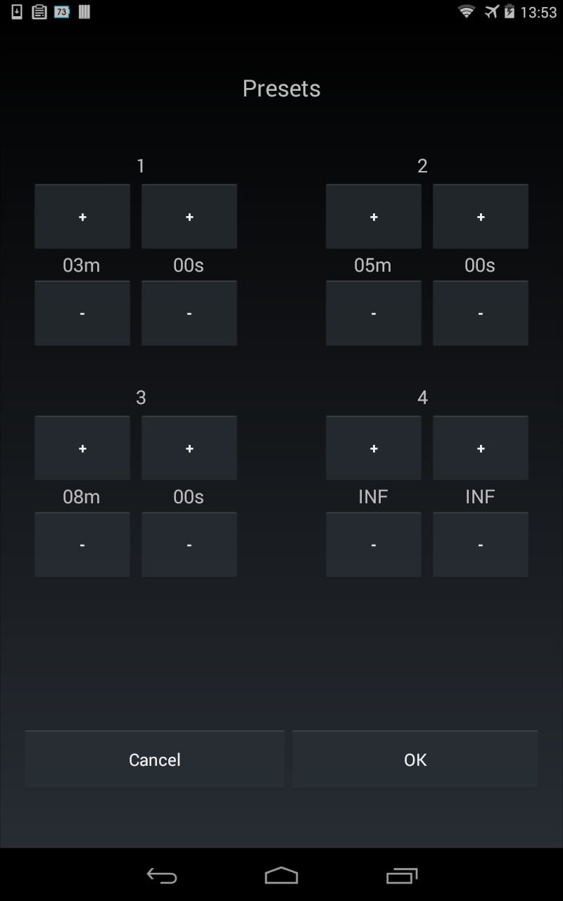 اسکرین شات 4 برنامه Any Screen Timeout