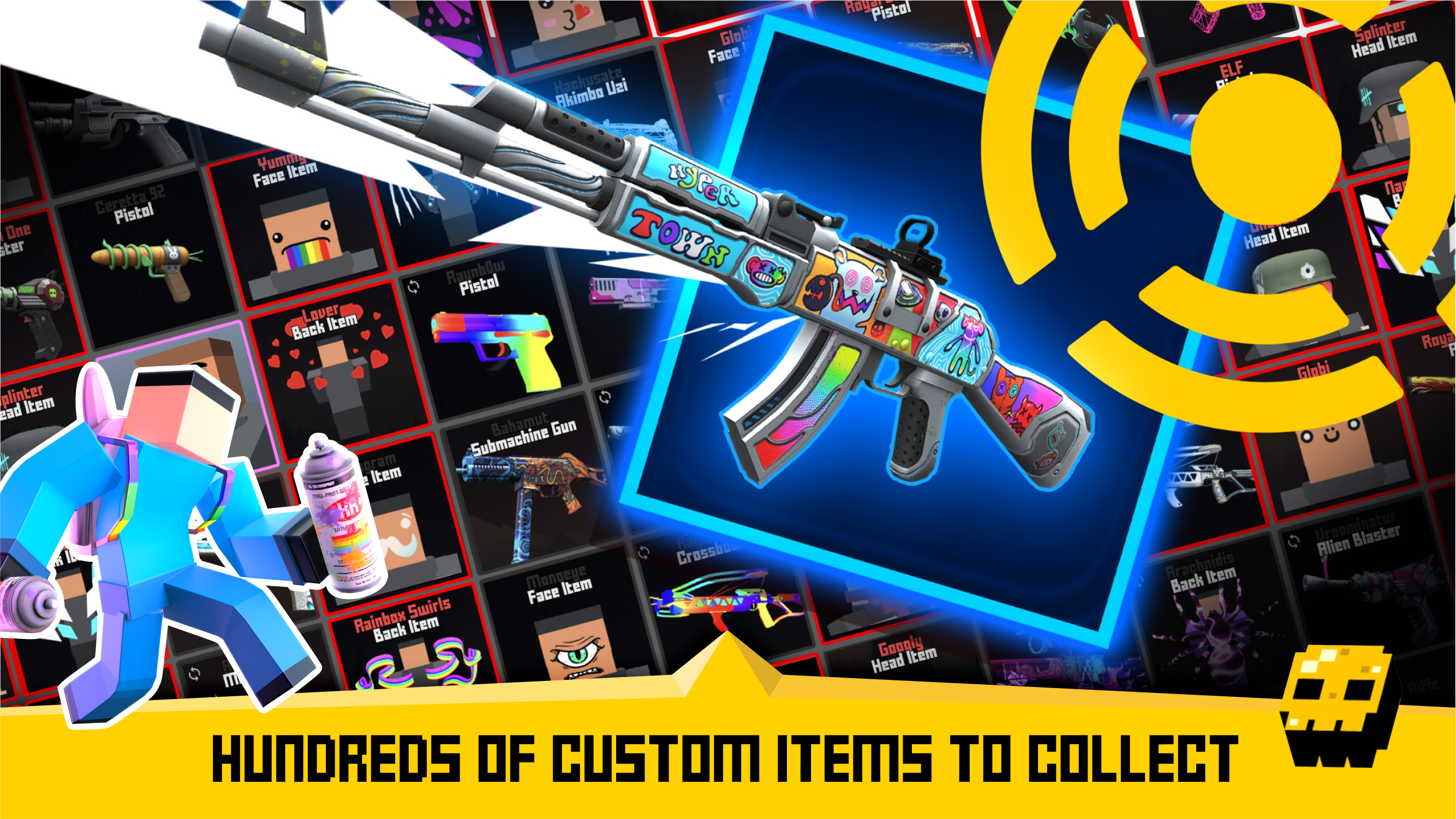 اسکرین شات 4 بازی Krunker FRVR - Multiplayer FPS