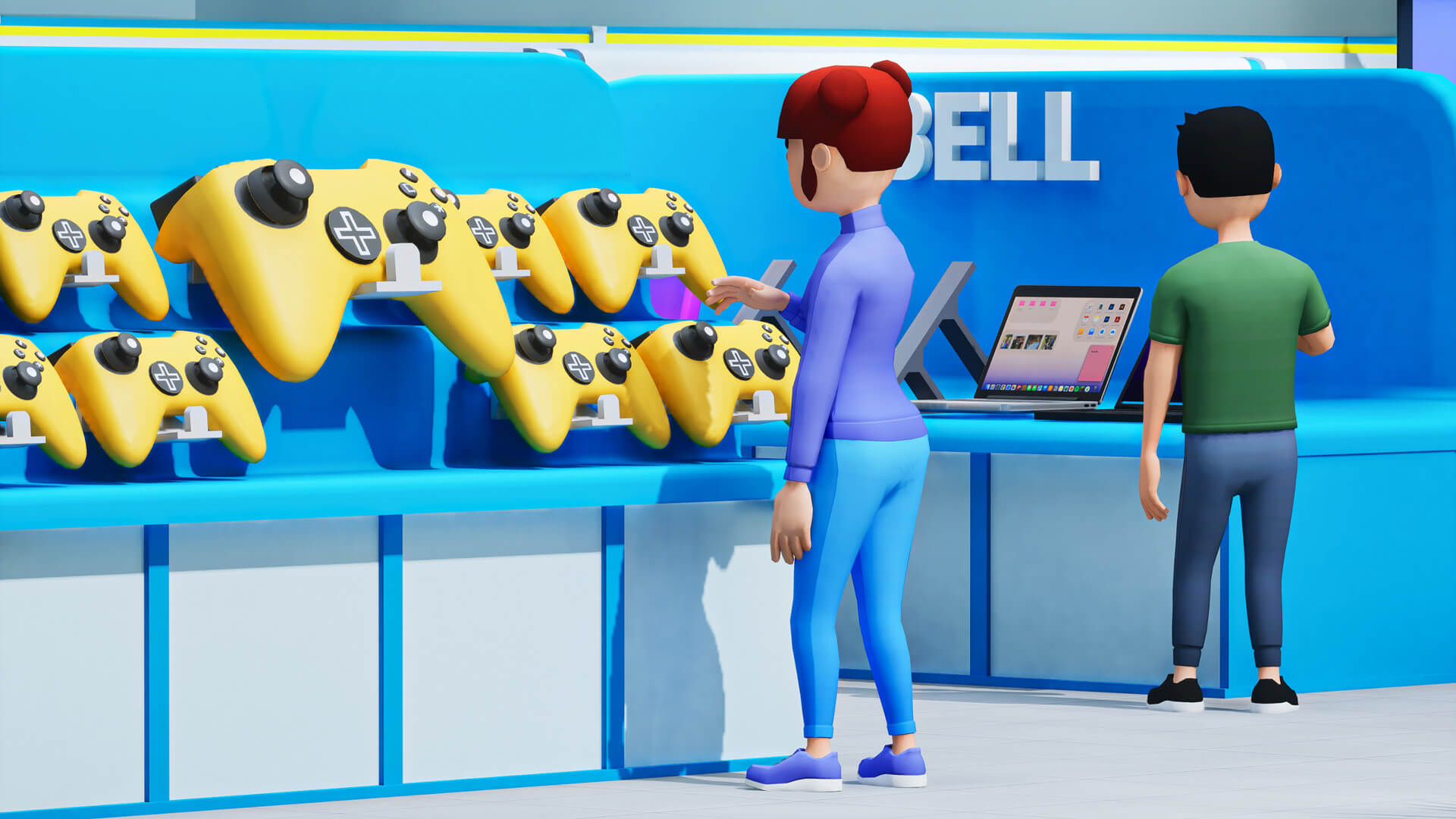 اسکرین شات 8 بازی Electronics Mart Simulator 3d