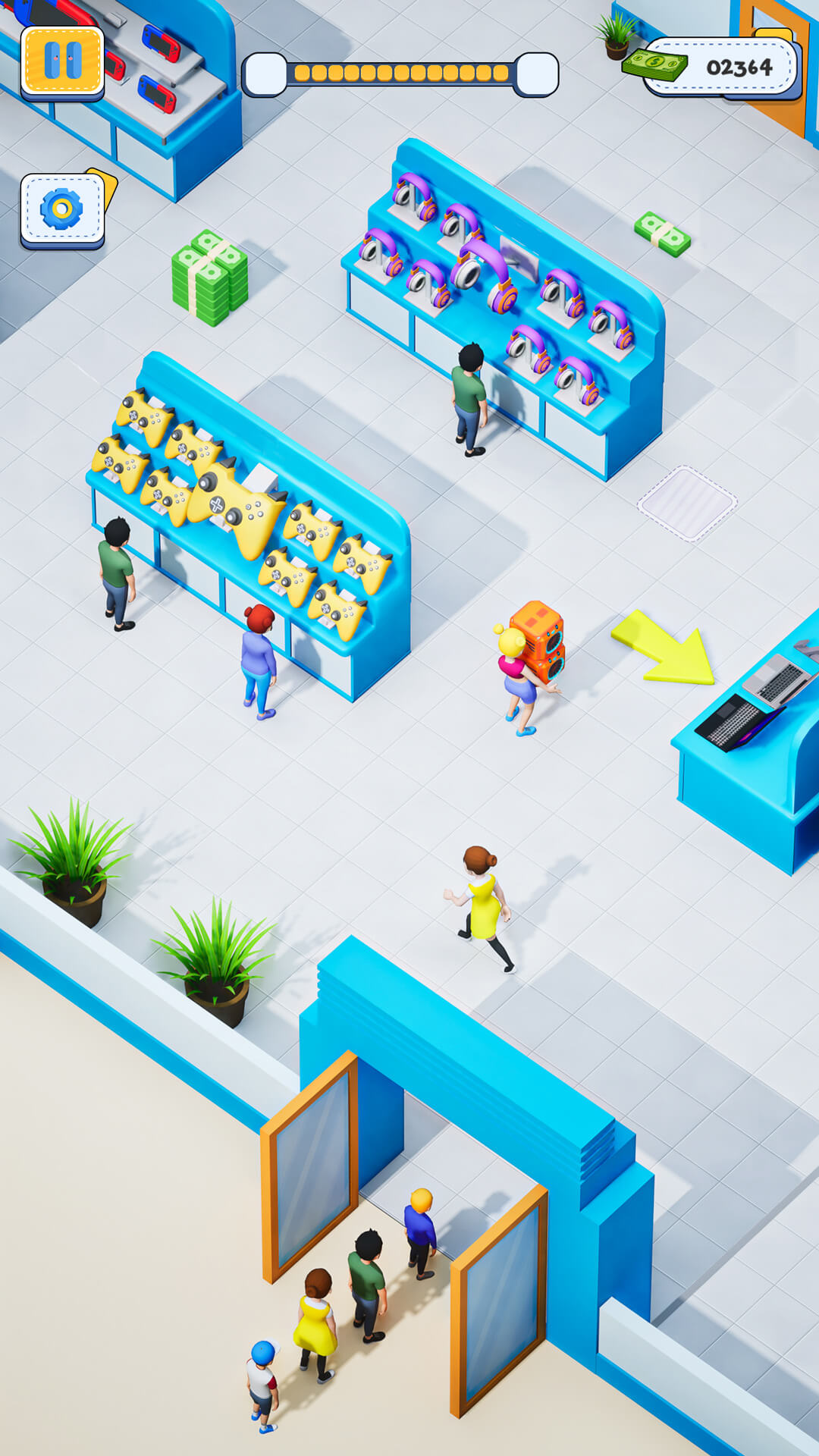 اسکرین شات 4 بازی Electronics Mart Simulator 3d