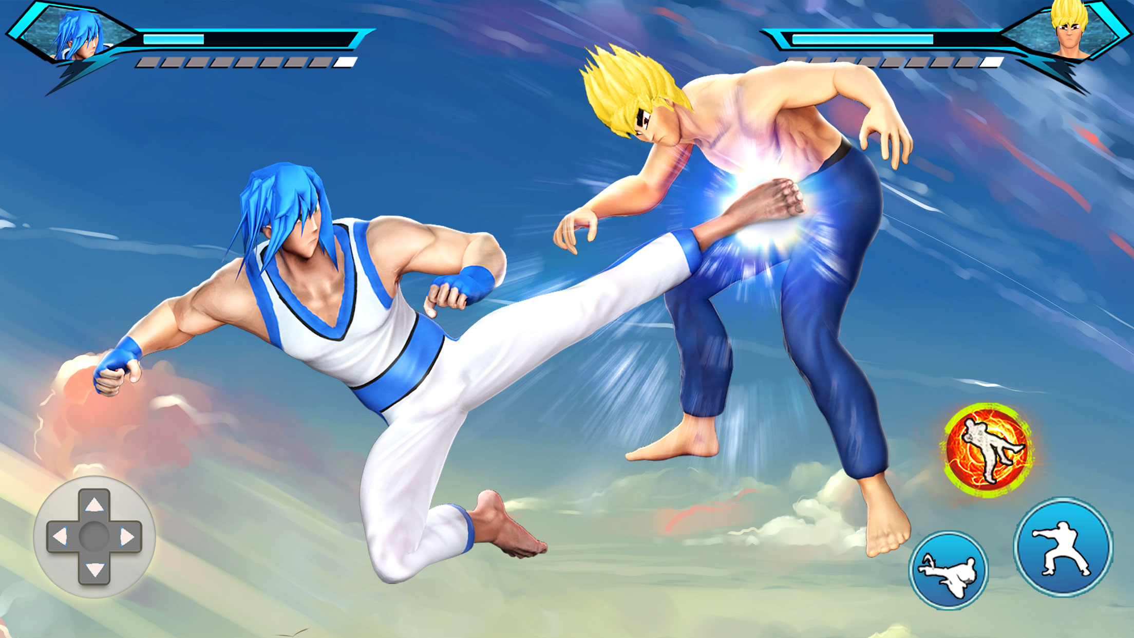 اسکرین شات 1 بازی Karate King Kung Fu Fight Game