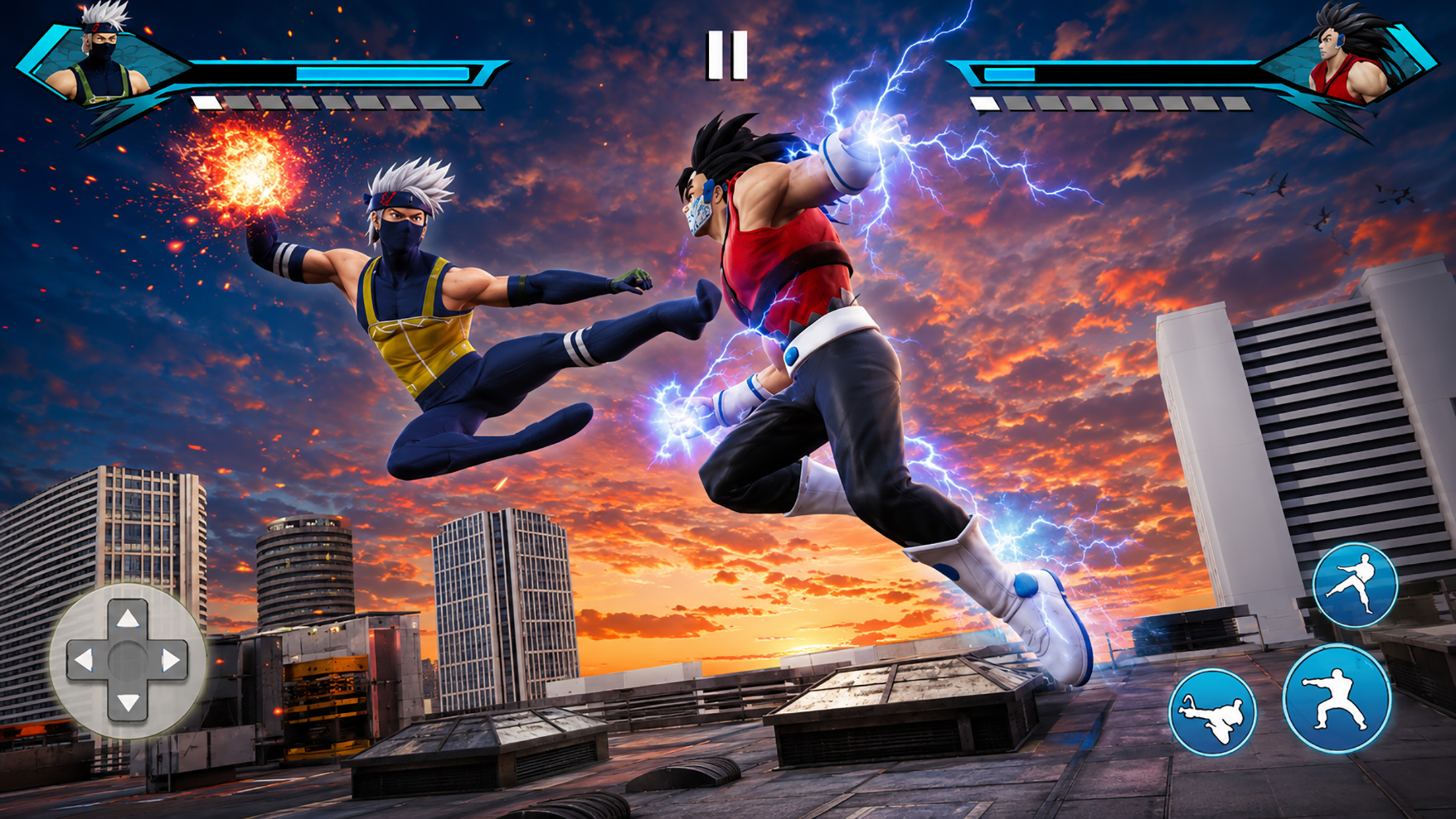 اسکرین شات 2 بازی Karate King Kung Fu Fight Game