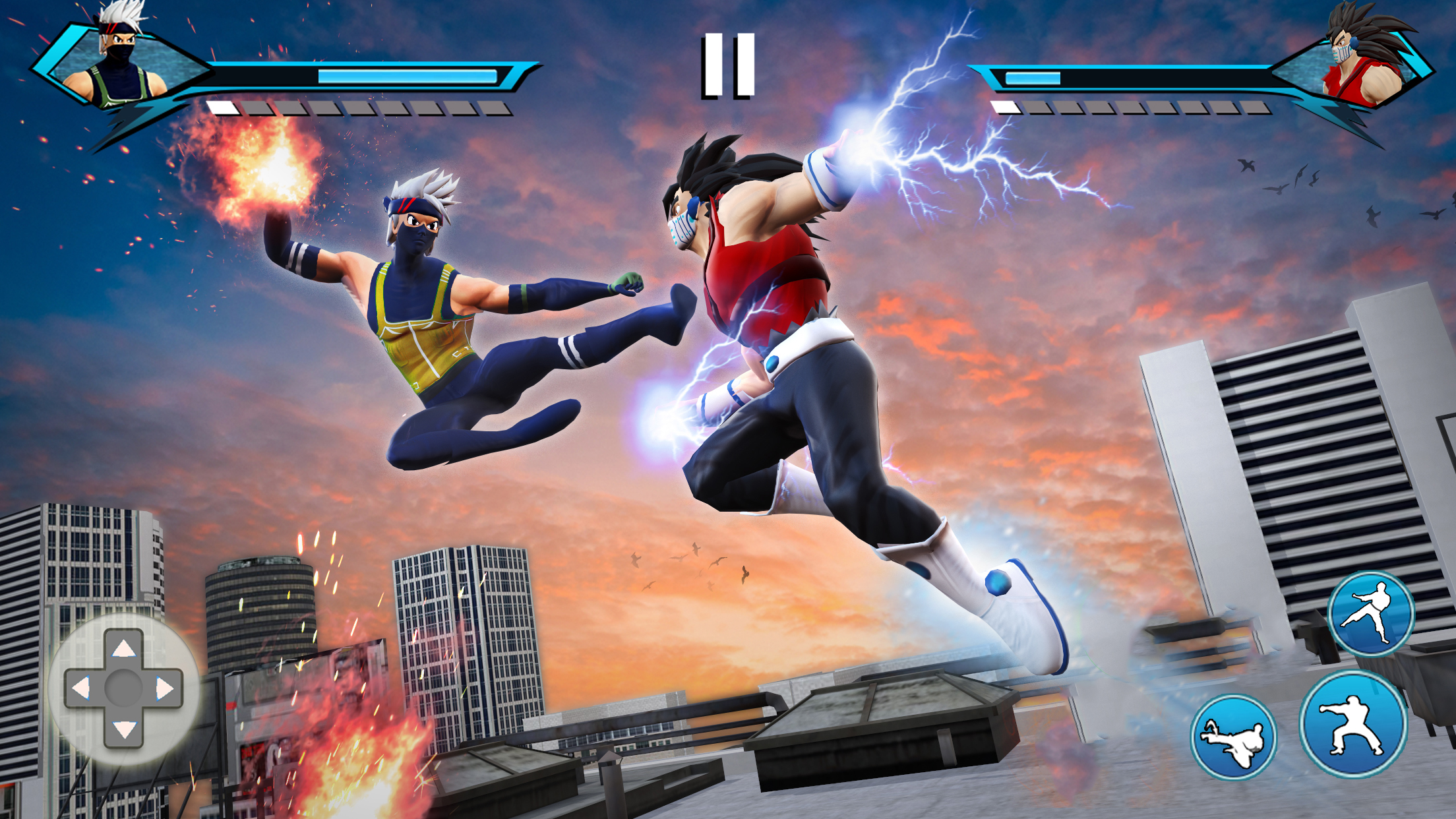 اسکرین شات 2 بازی Karate King Kung Fu Fight Game