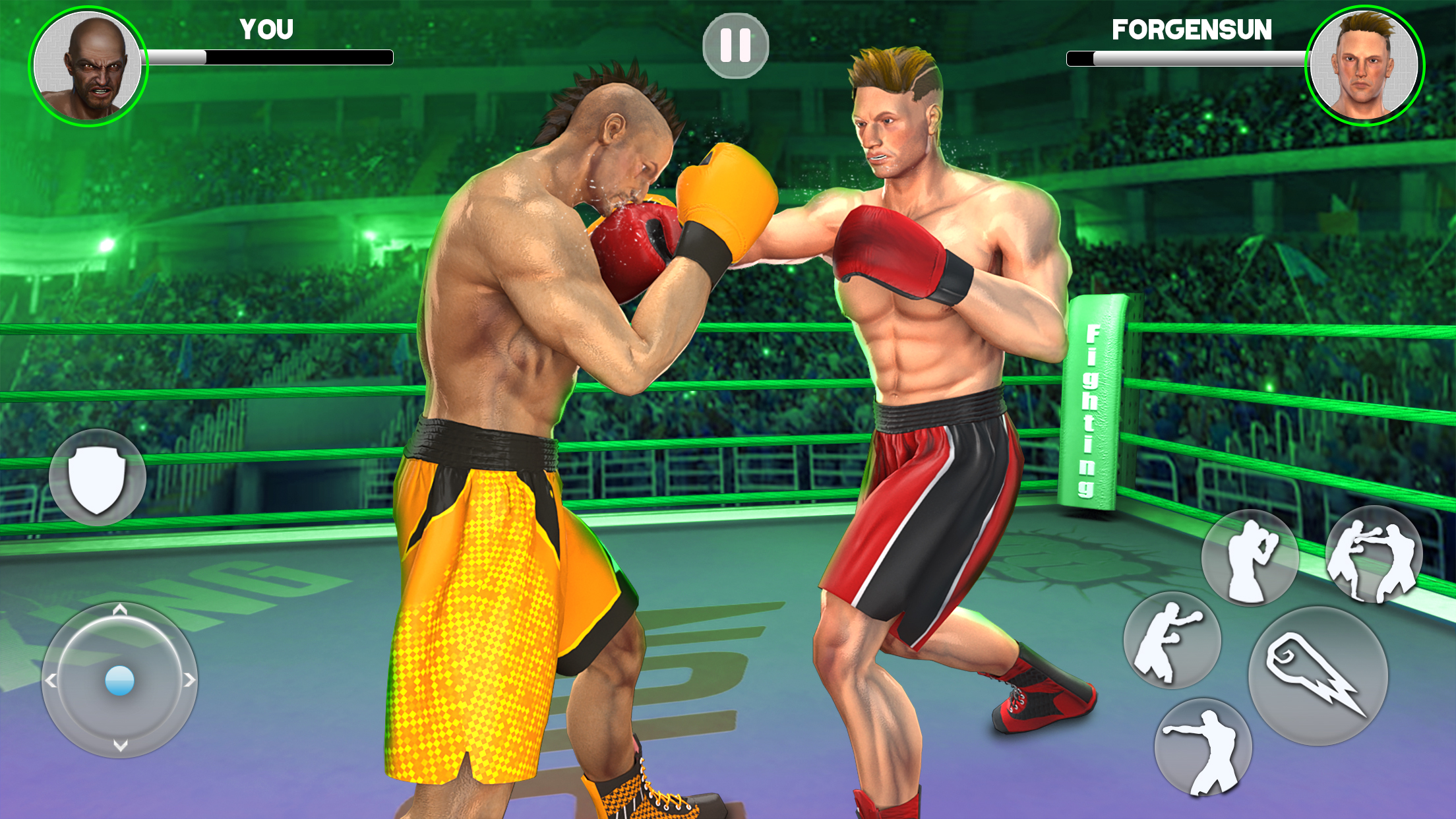 اسکرین شات 6 بازی Kick Boxing Games: Fight Game