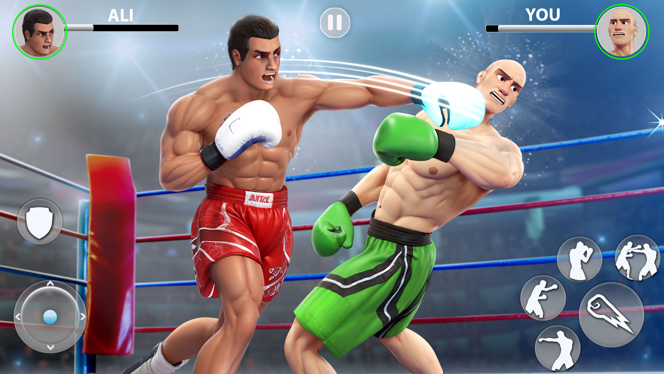 اسکرین شات 2 بازی Kick Boxing Games: Fight Game
