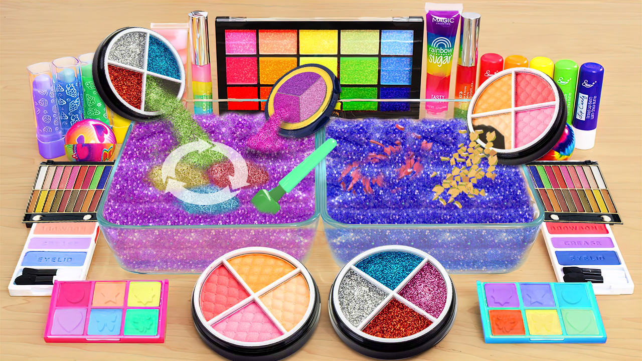 اسکرین شات 1 بازی DIY Makeup Slime: ASMR Games!