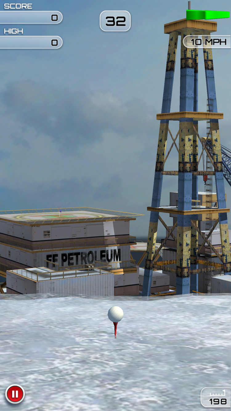 اسکرین شات 1 بازی Flick Golf Extreme