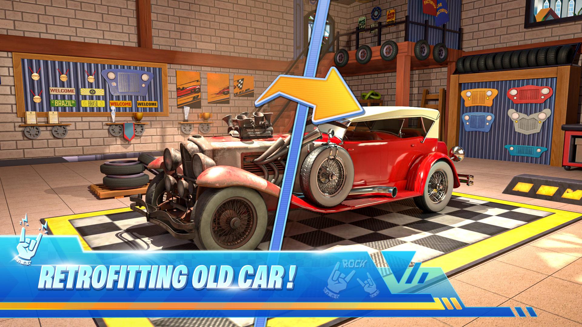اسکرین شات 2 بازی Car Mods Factory - Match 3