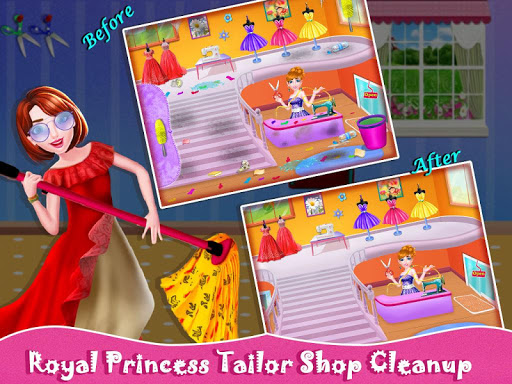 اسکرین شات 7 بازی “👸👑Royal Princess Fashion Tailor shop📌✂🏁👖🏦”