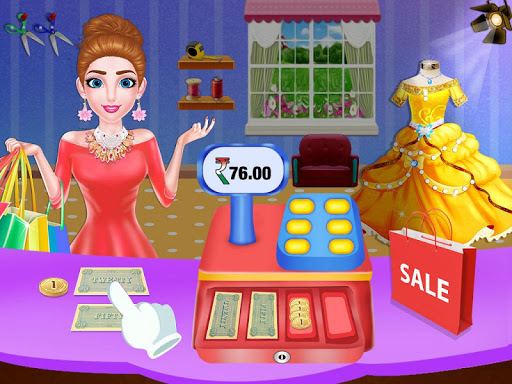 اسکرین شات 5 بازی “👸👑Royal Princess Fashion Tailor shop📌✂🏁👖🏦”