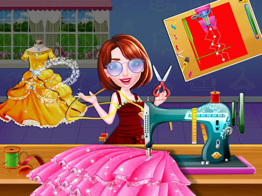 اسکرین شات 4 بازی “👸👑Royal Princess Fashion Tailor shop📌✂🏁👖🏦”