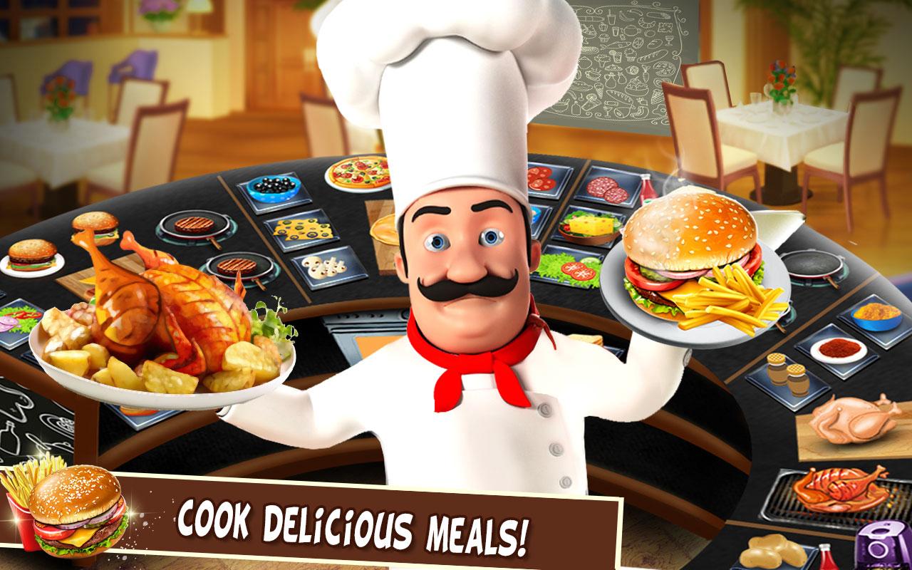 اسکرین شات 2 بازی Chef Restaurant Cooking Games