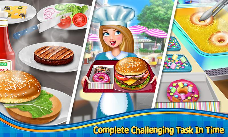 اسکرین شات 2 بازی Burger City - Cooking Games