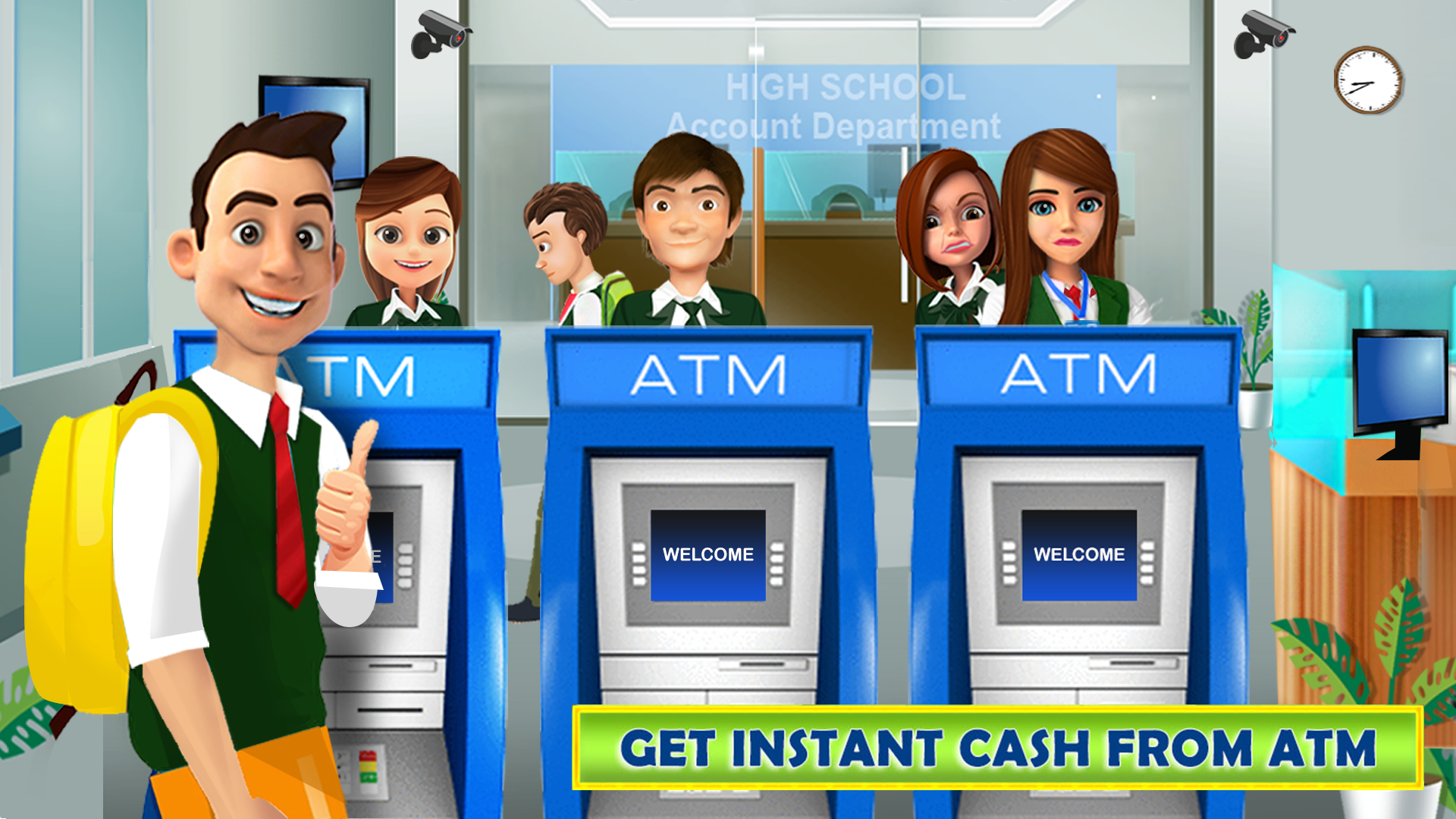 اسکرین شات 8 بازی School Cashier Games For Girls