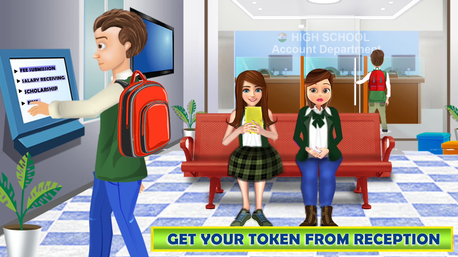 اسکرین شات 5 بازی School Cashier Games For Girls