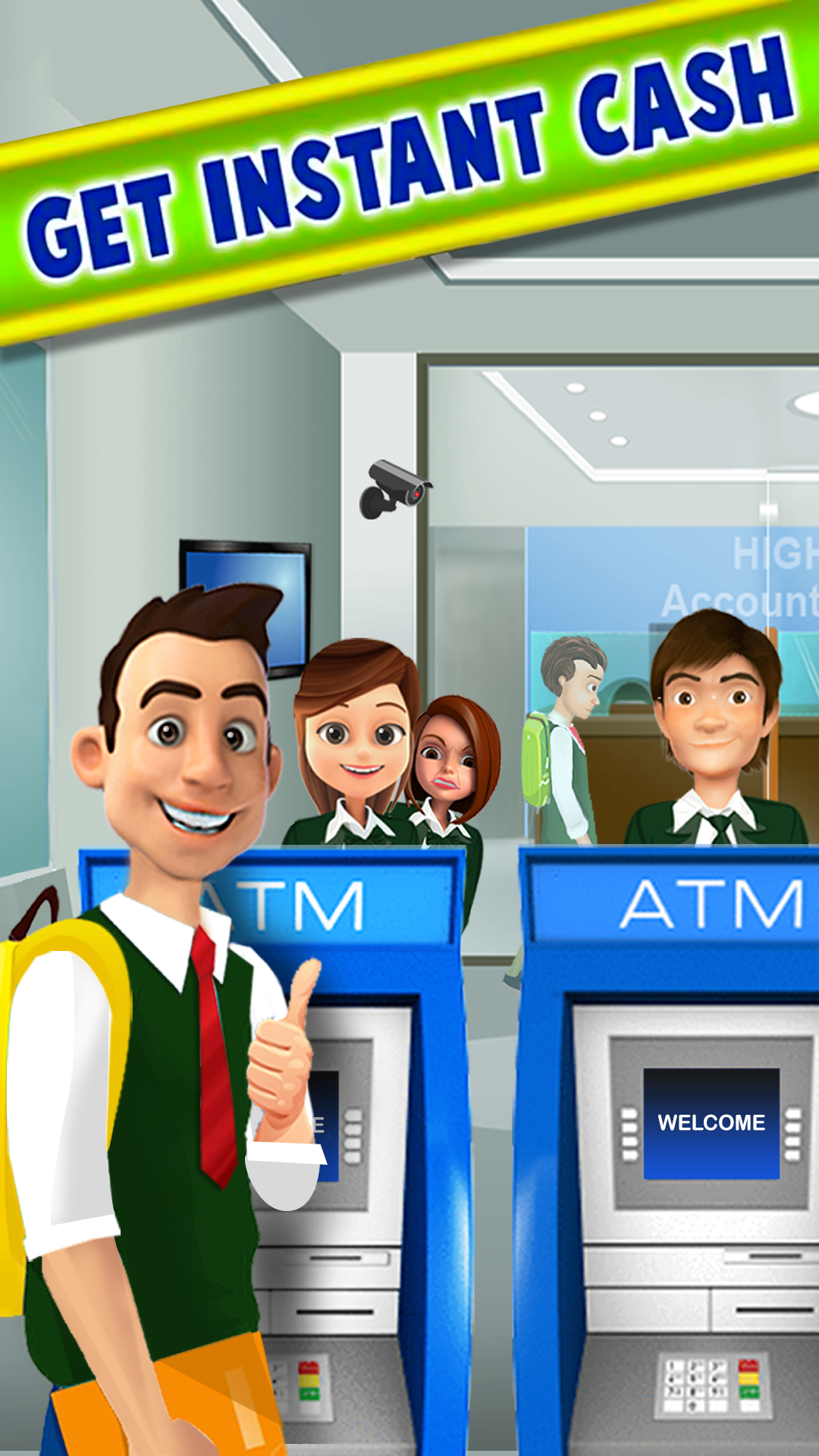 اسکرین شات 1 بازی School Cashier Games For Girls