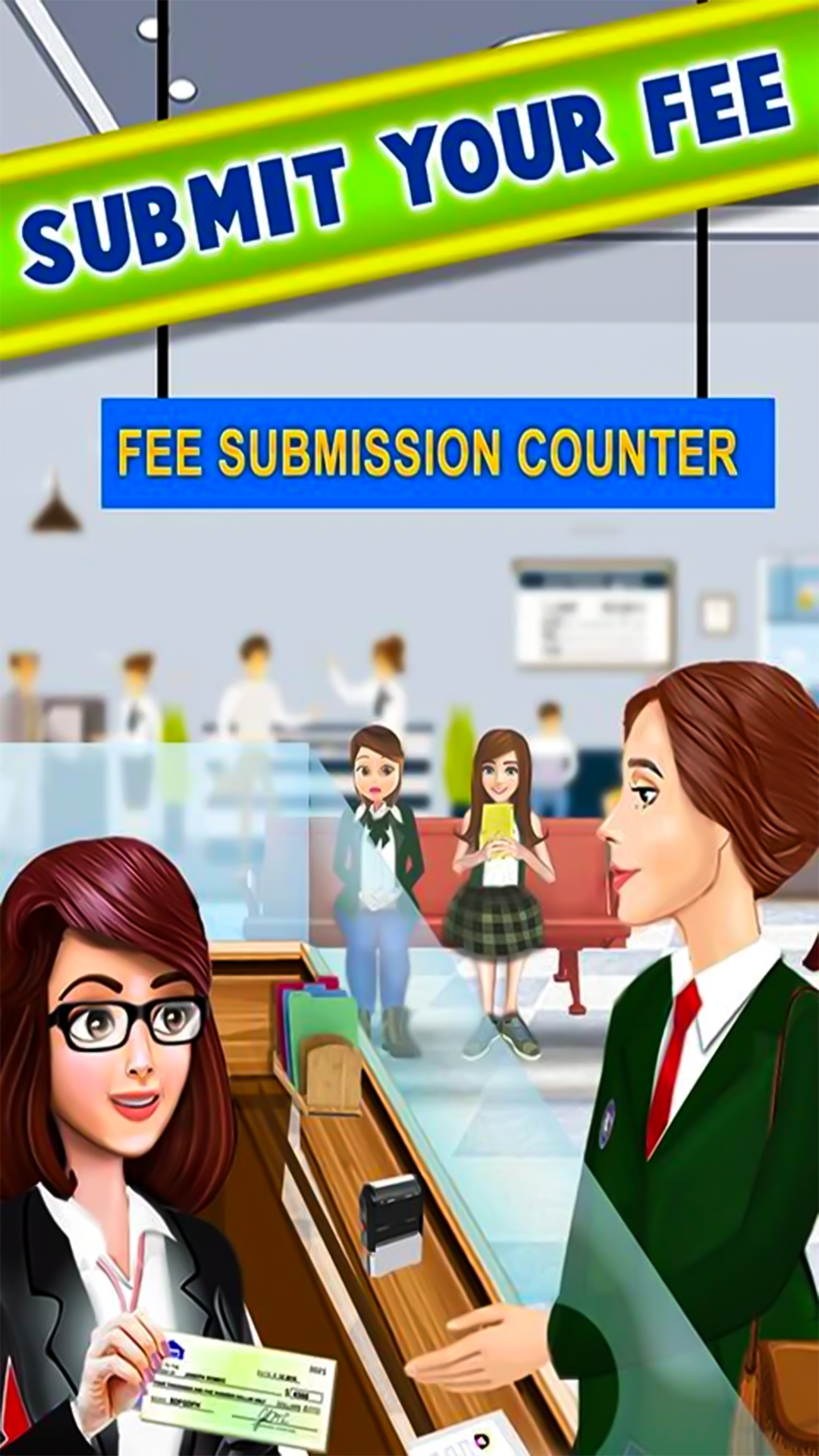 اسکرین شات 2 بازی School Cashier Games For Girls