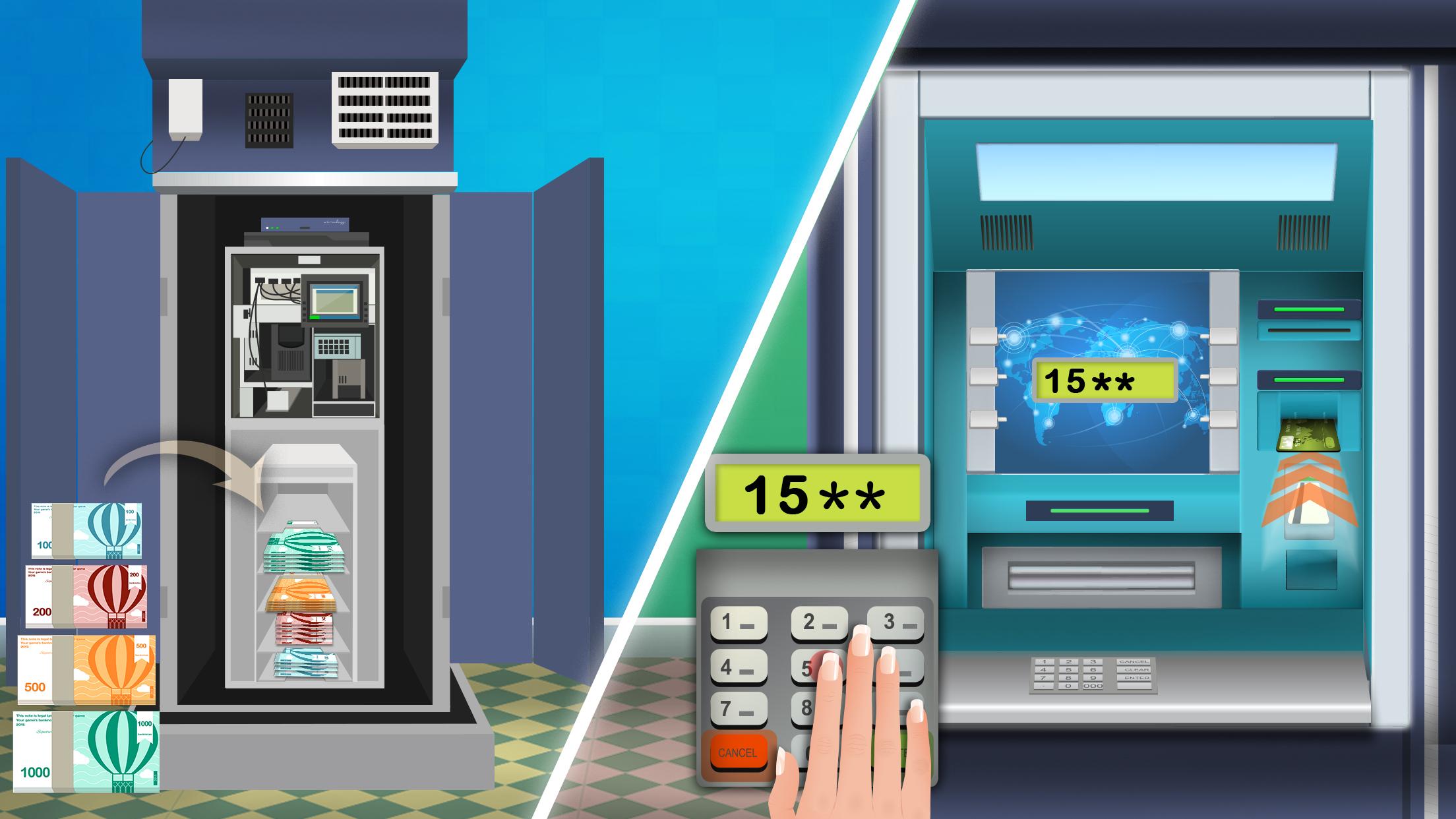 اسکرین شات 4 بازی High School Bank Manager