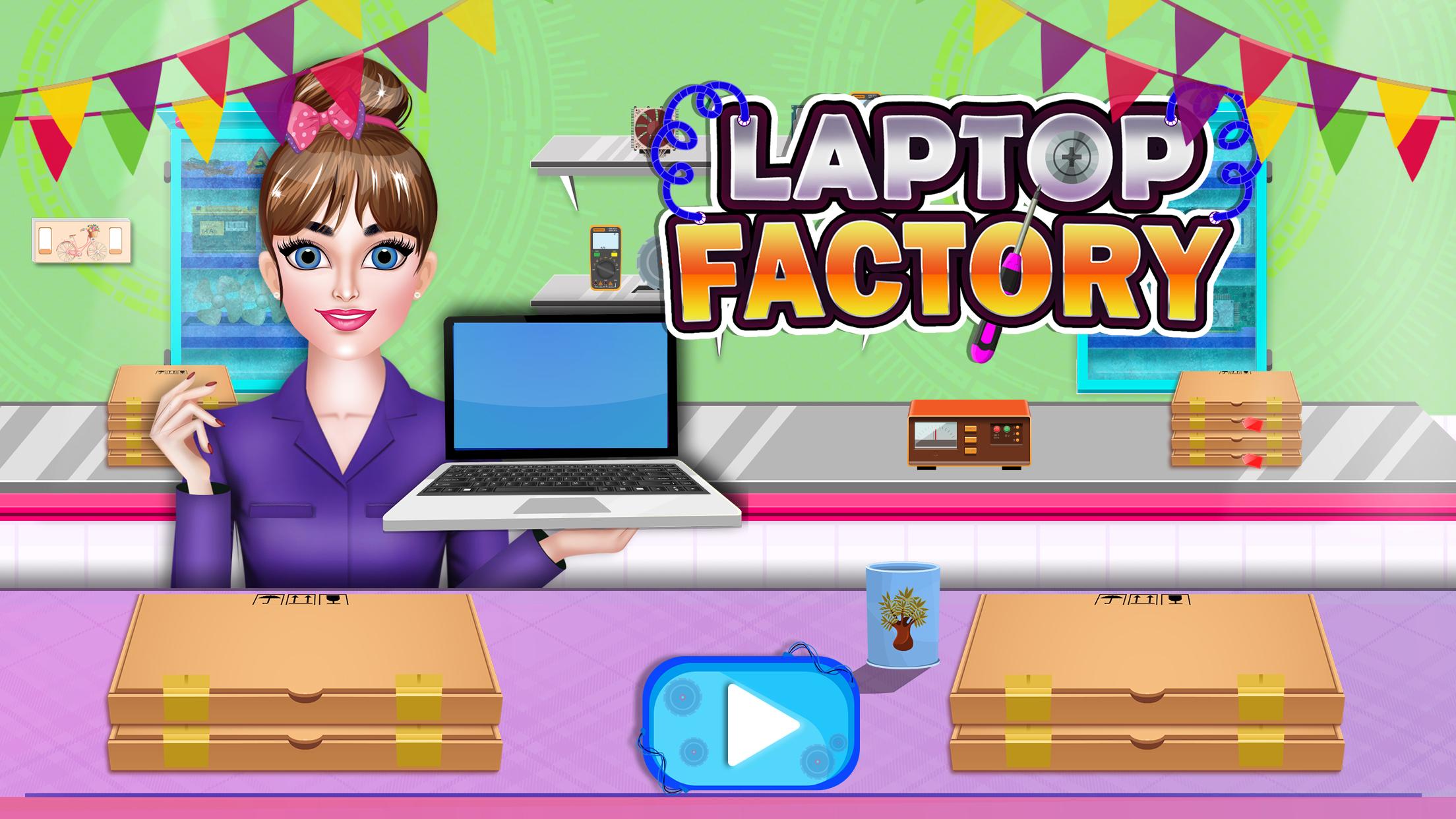 اسکرین شات 1 بازی Laptop Factory: Computer Maker