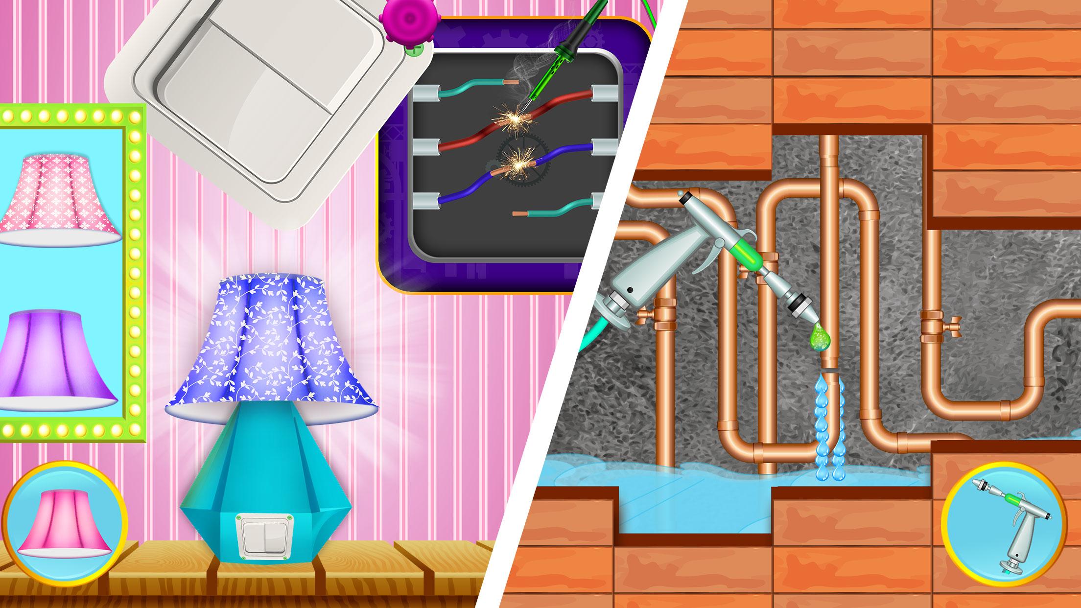 اسکرین شات 7 بازی My Family Mansion Cleaning