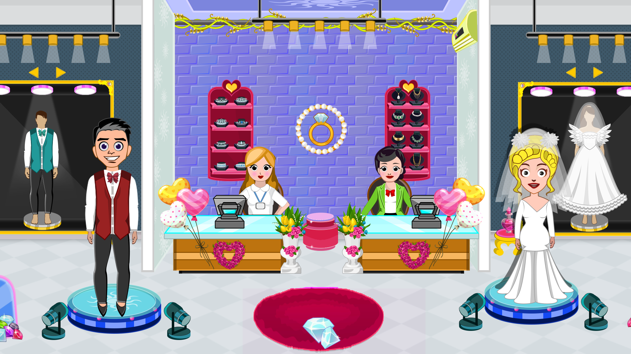 اسکرین شات 3 بازی Pretend Town Wedding Party