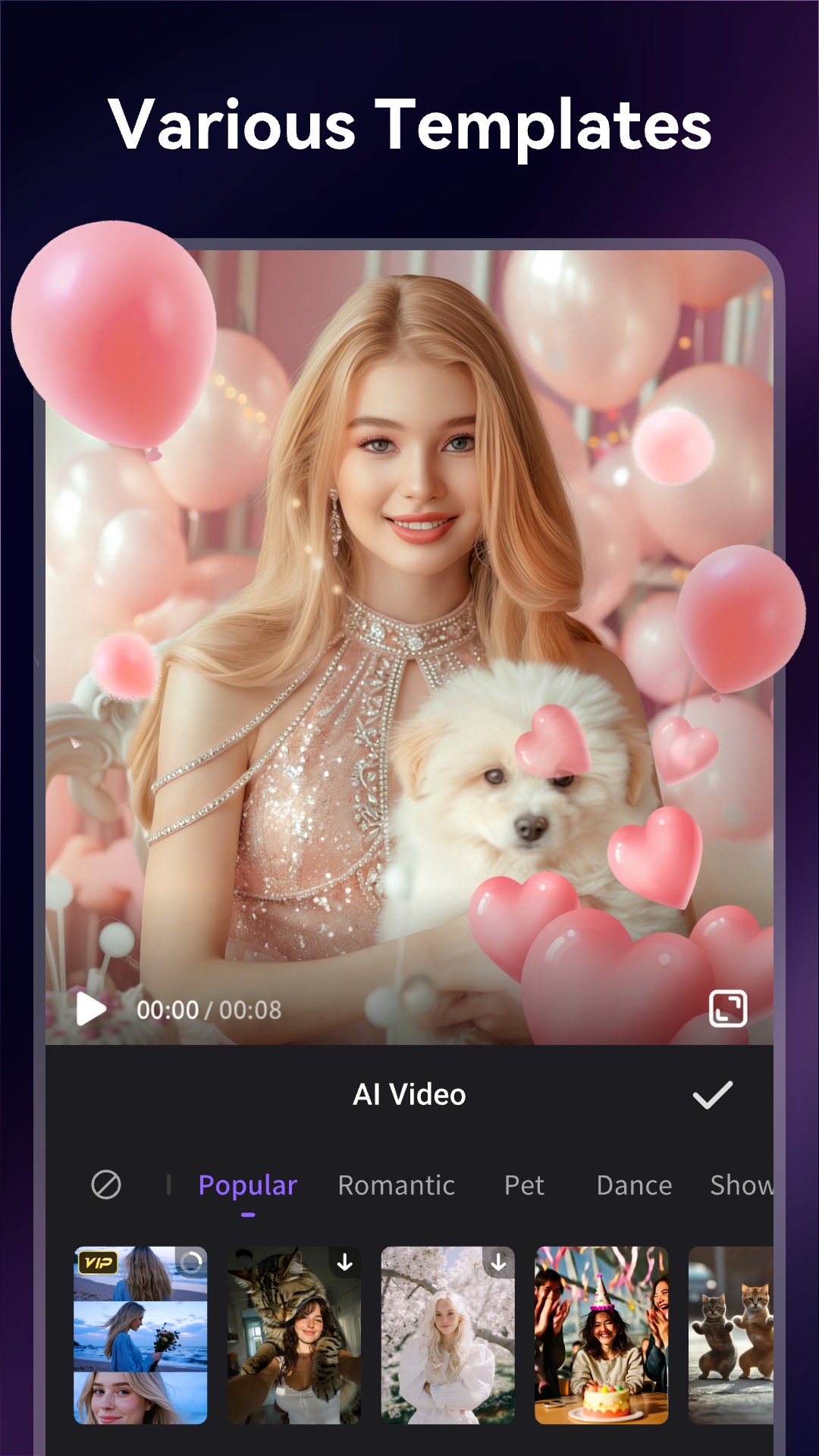 اسکرین شات 2 برنامه کلیپ ساز 2025 (Video Maker of Photos)