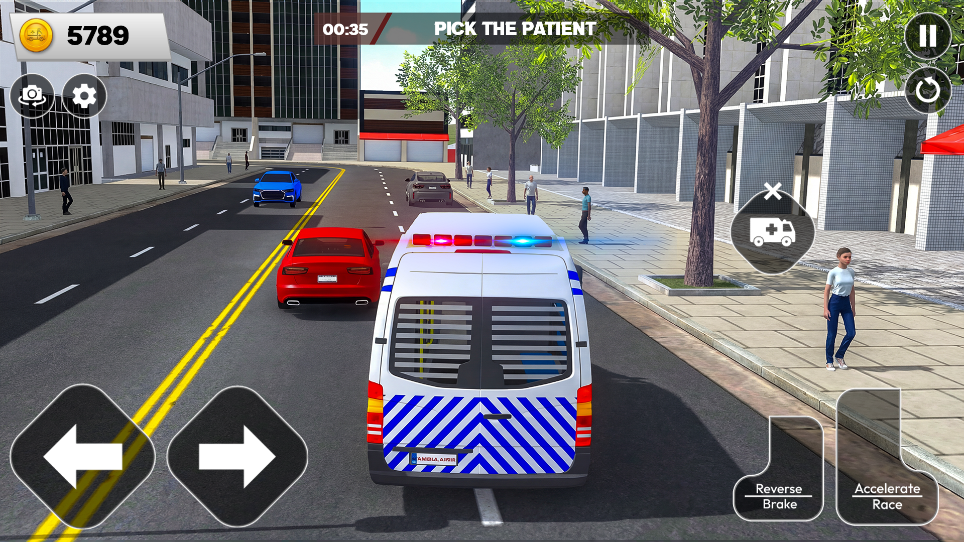 اسکرین شات 2 بازی US Ambulance Driving Simulator